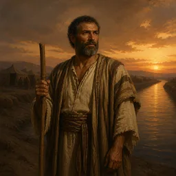 Portrait of Zaccur, descendant of Bigvai