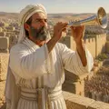 Portrait of Elioenai, Musician Priest under Nehemiah