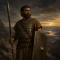 Portrait of Eliab, Gadite Warrior of the Divided Monarchy