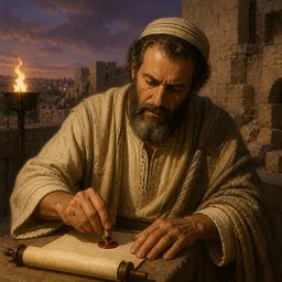 Portrait of Zadok, Sealer of the Covenant