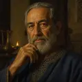 Portrait of Elnathan, Father of Nehushta
