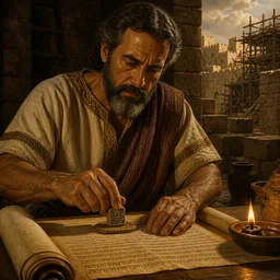Portrait of Zedekiah of the Seal