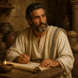 Portrait of Zadok the Scribe