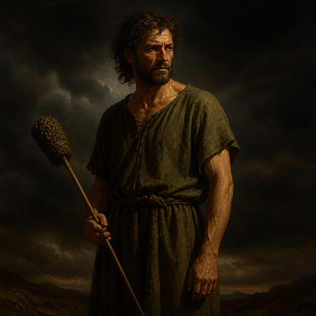 Portrait of The Bystander Who Gave Jesus Sour Wine