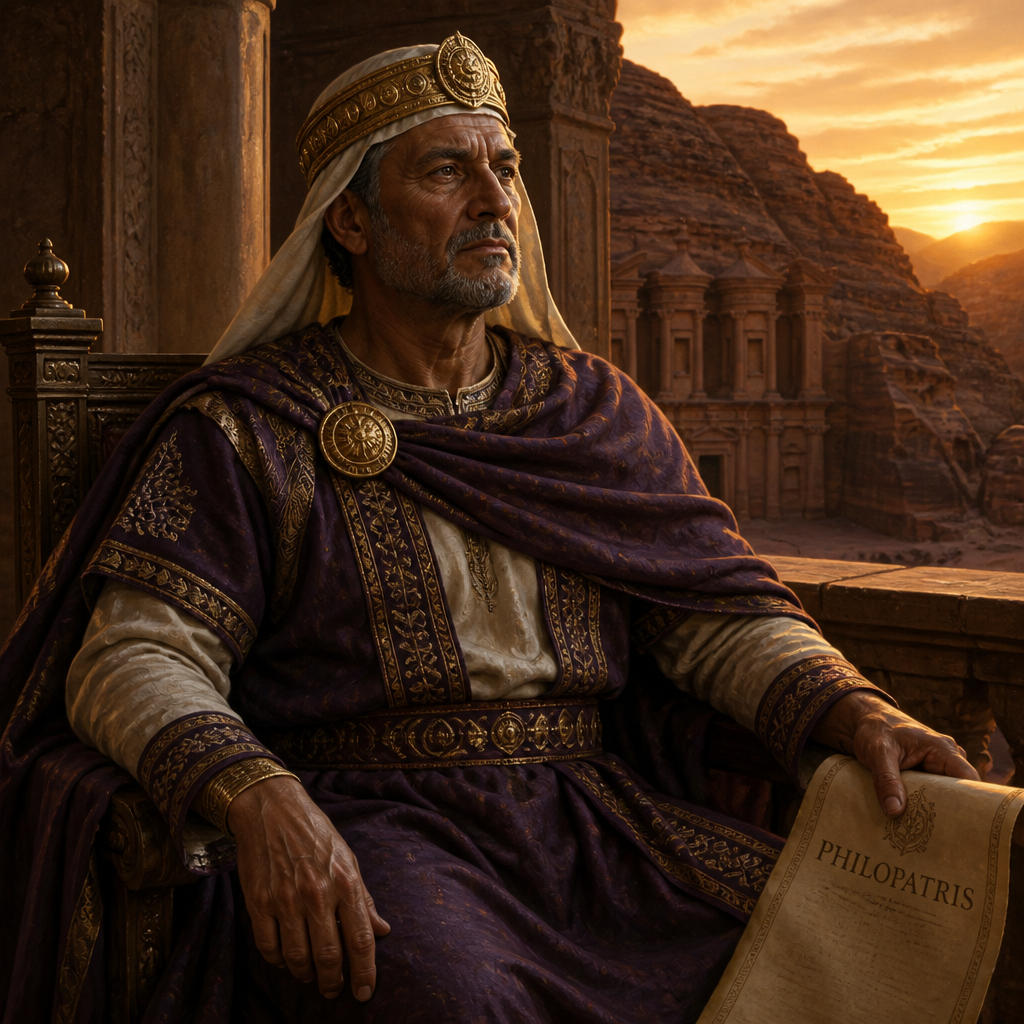Portrait of Aretas IV