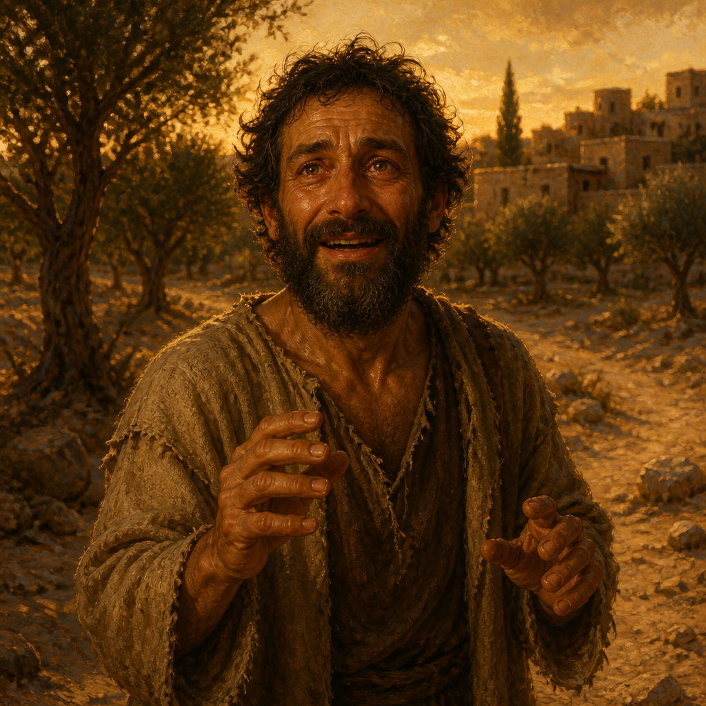 Portrait of The Blind Man at Bethsaida