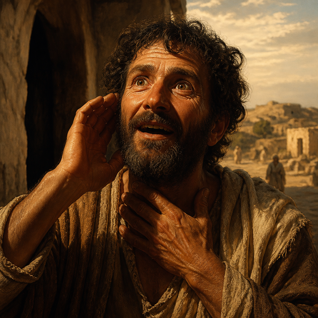Portrait of The Deaf Man of Decapolis