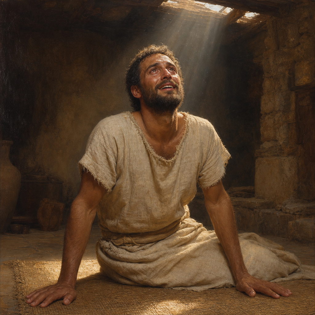 Portrait of The Paralytic at Capernaum