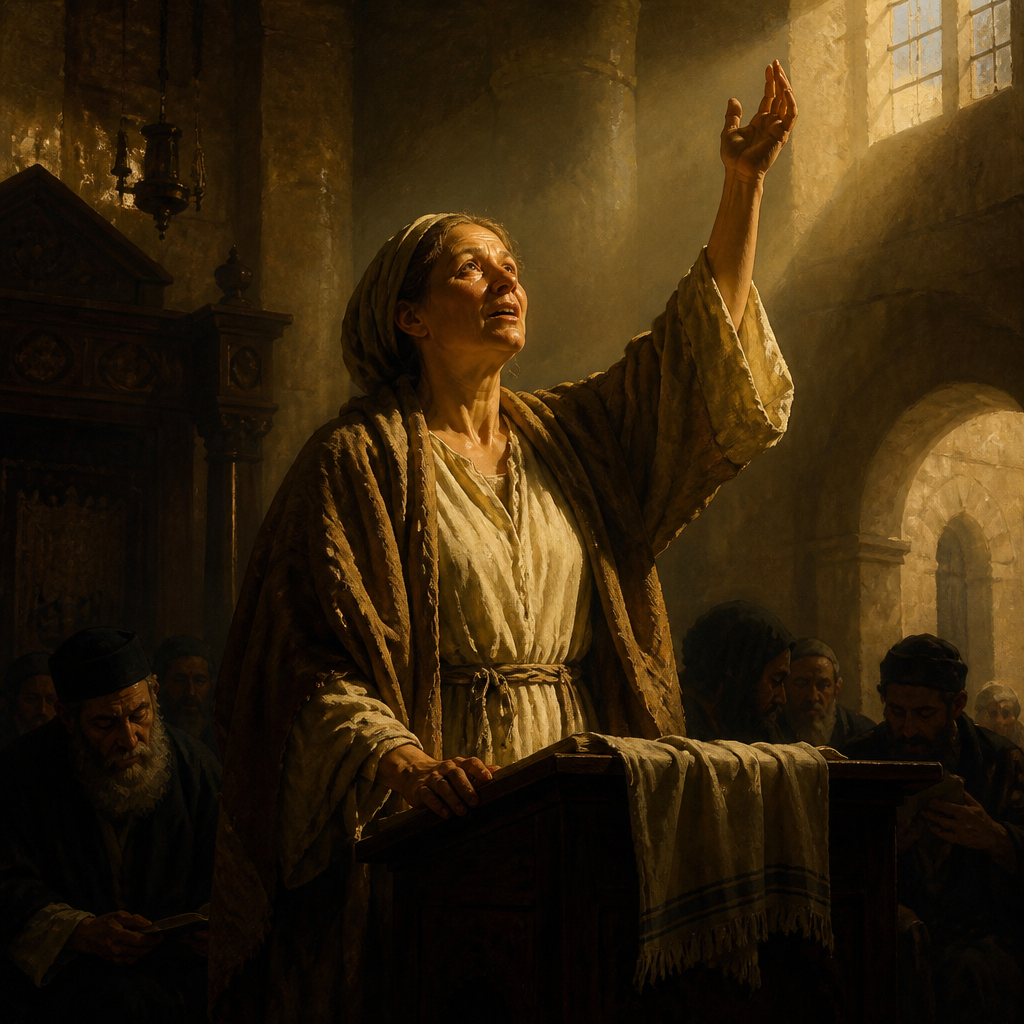 Portrait of The Woman With a Disabling Spirit