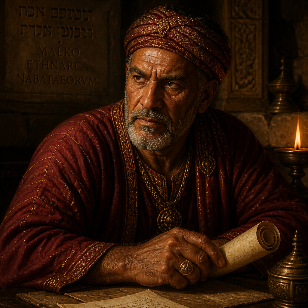 Portrait of The Governor Under King Aretas