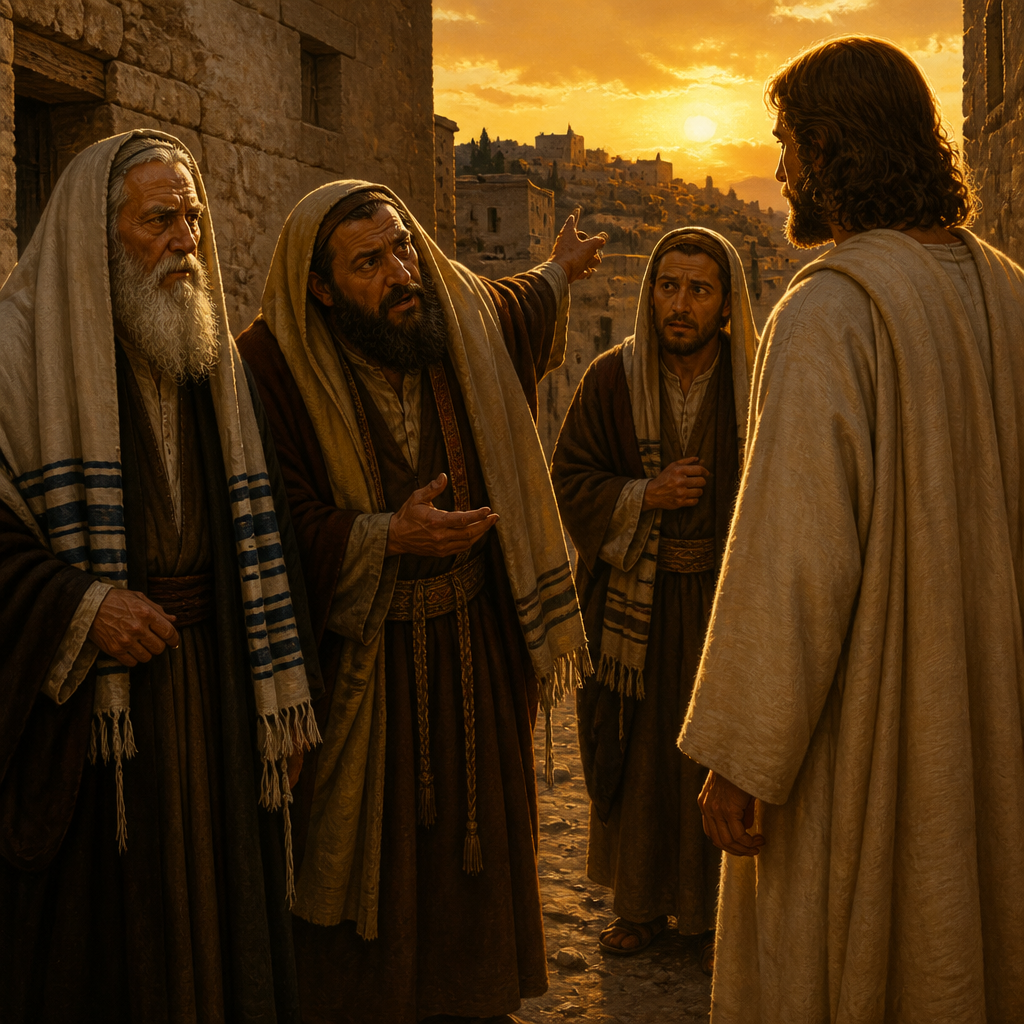 Portrait of The Pharisees Who Warned Jesus