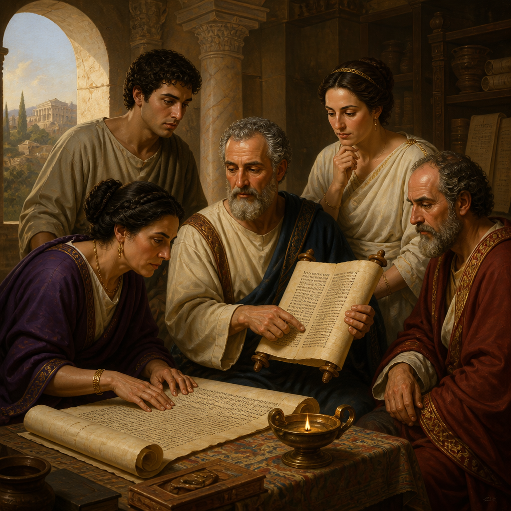 Portrait of High Standing Greeks of Berea