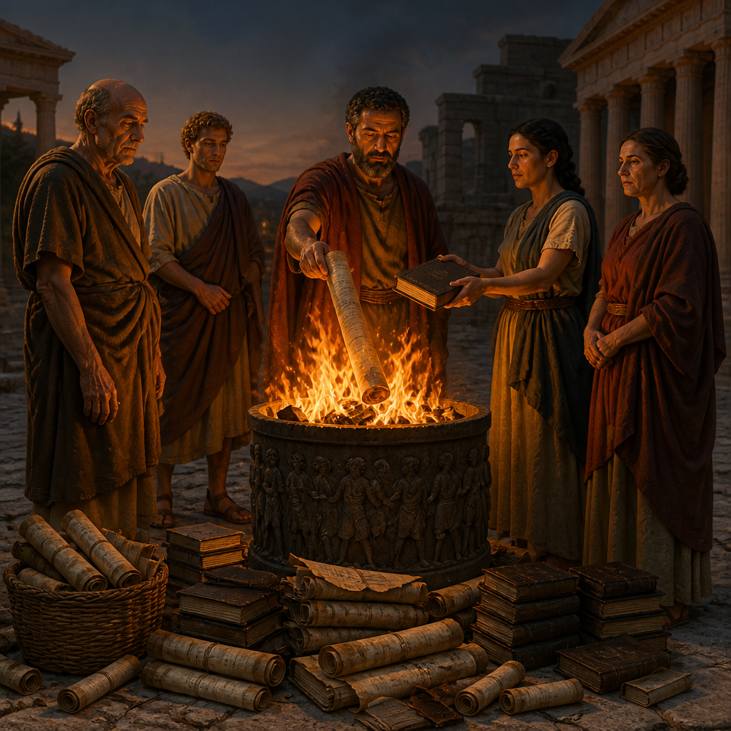 Portrait of The Ephesians Who Confessed Their Practices