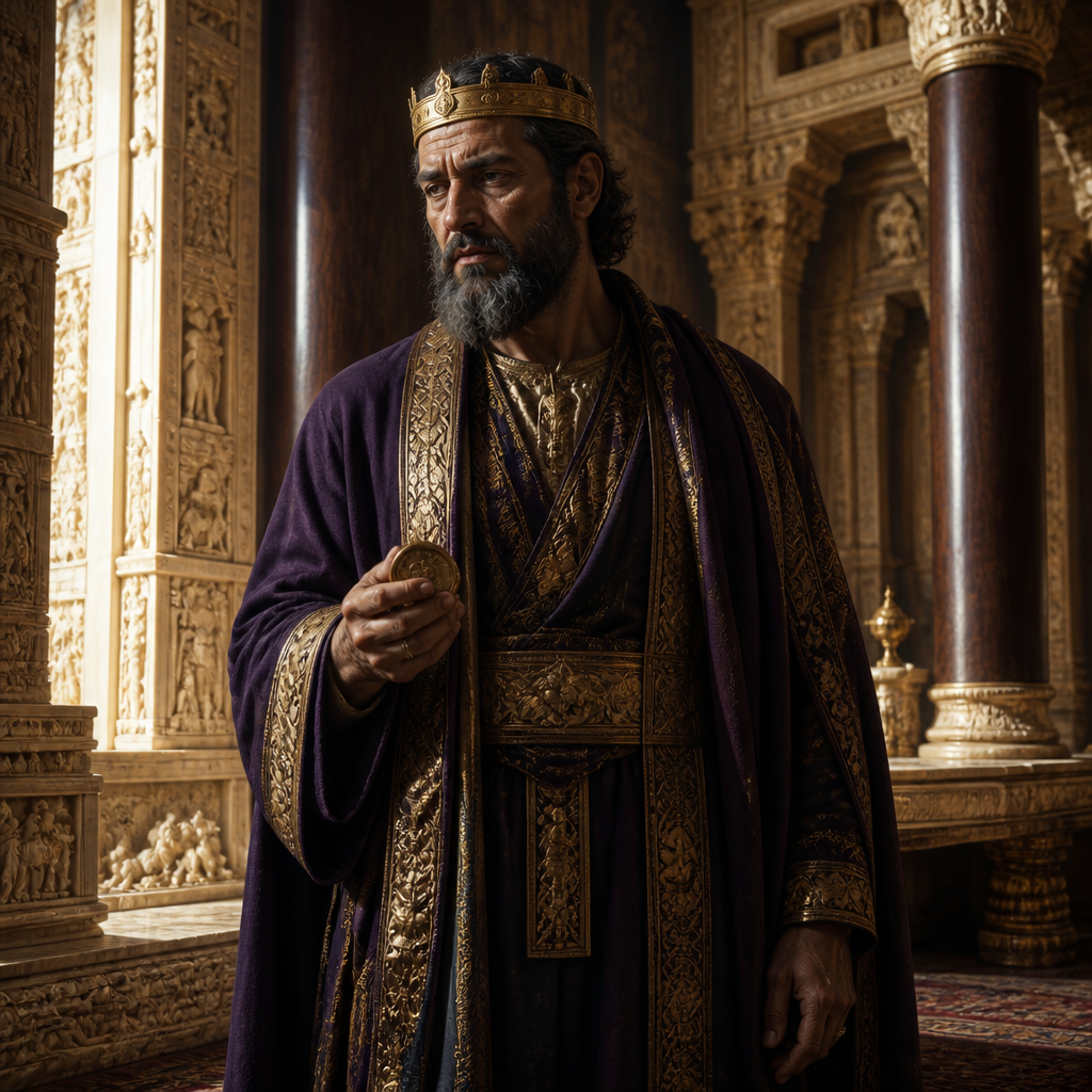Portrait of Ahab, King of Israel