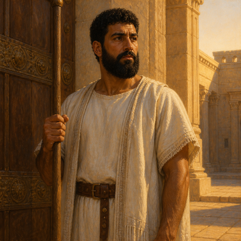 Portrait of Elzabad, Levite of the Divided Monarchy