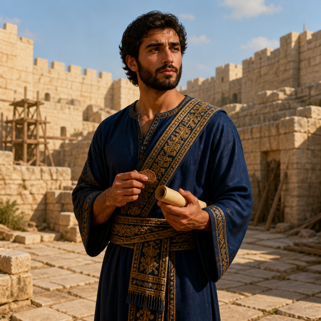 Portrait of Meshullam, Son of Zerubbabel