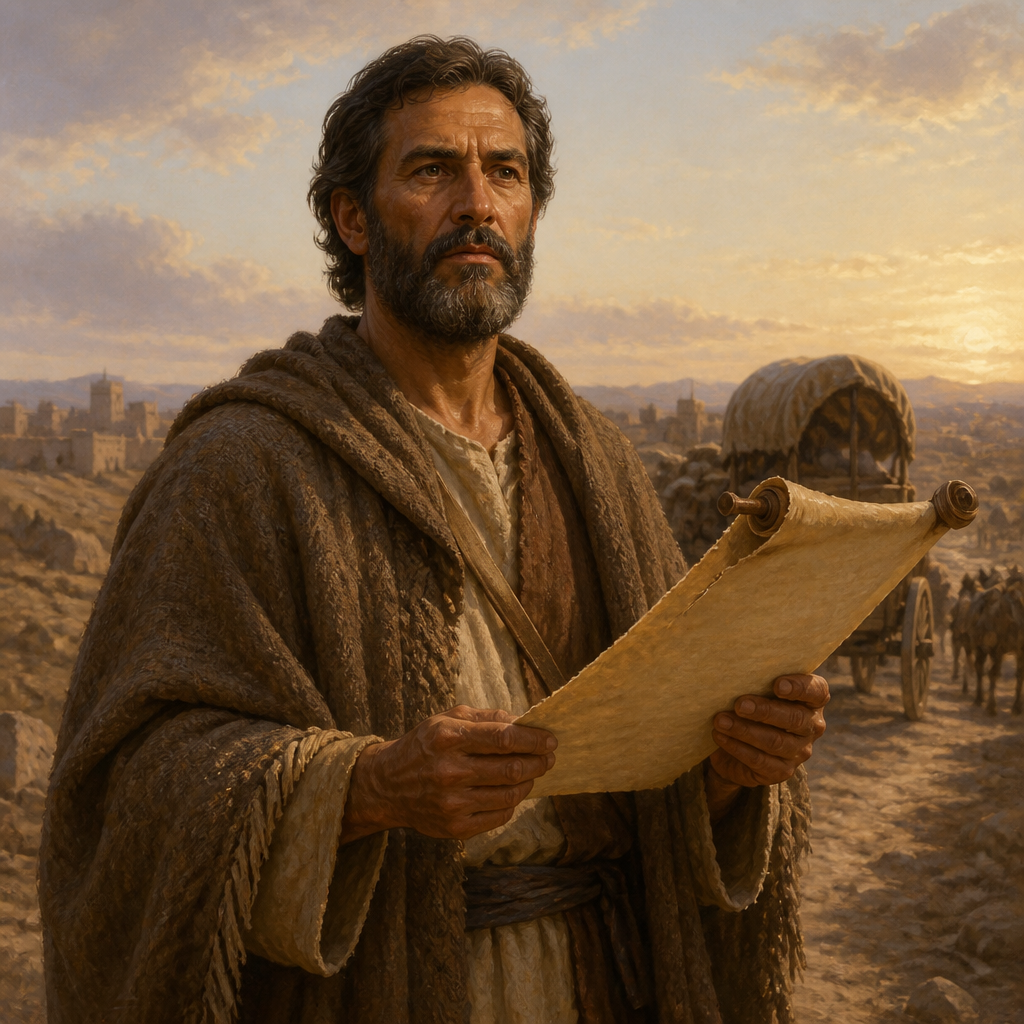 Portrait of Obadiah son of Jehiel
