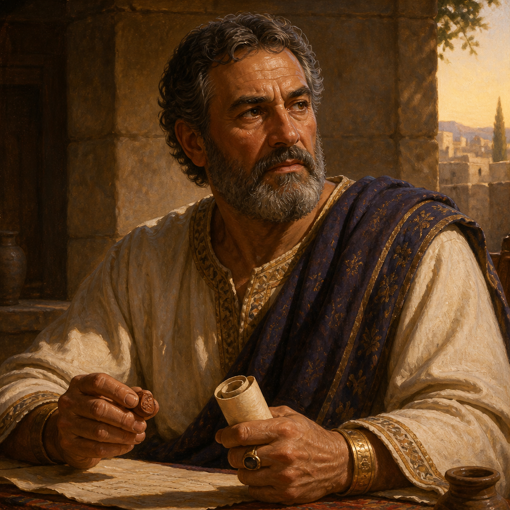Portrait of Shecaniah son of Arah