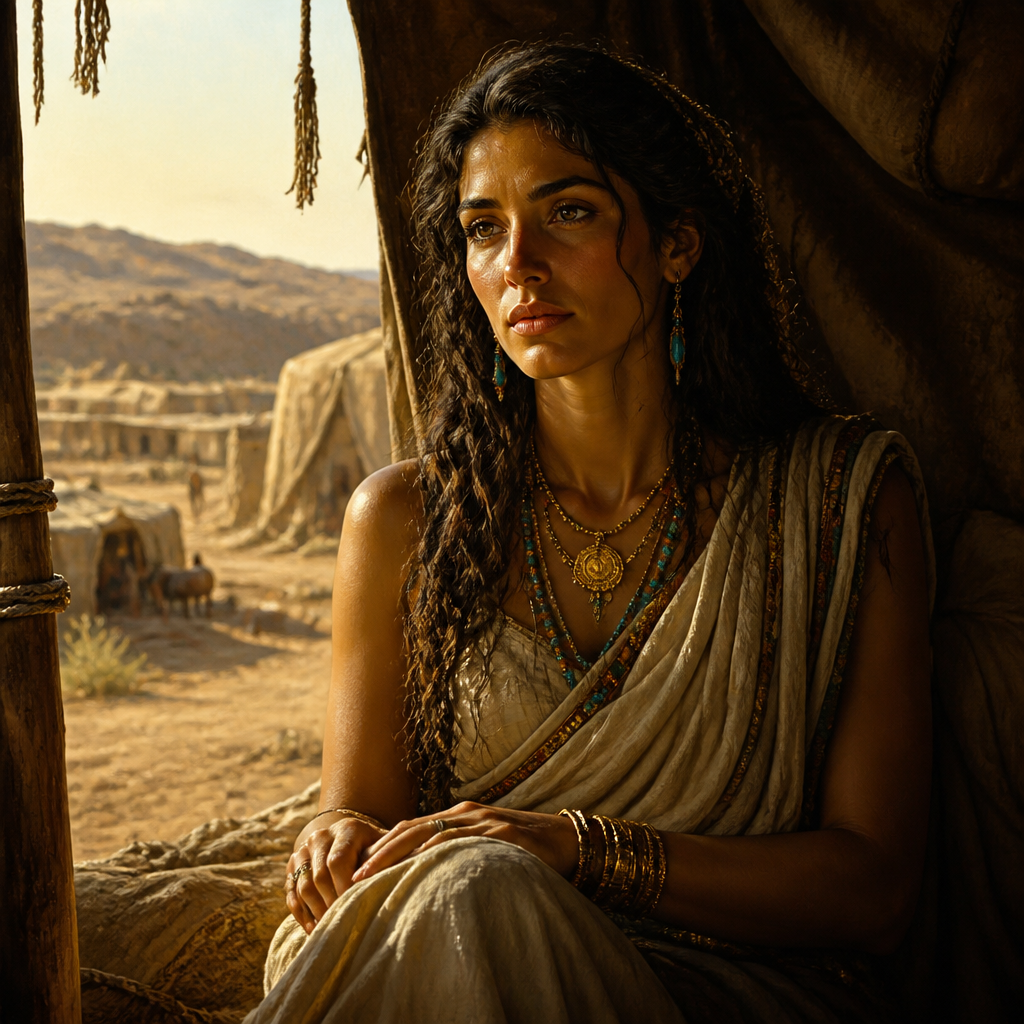 Portrait of Adah